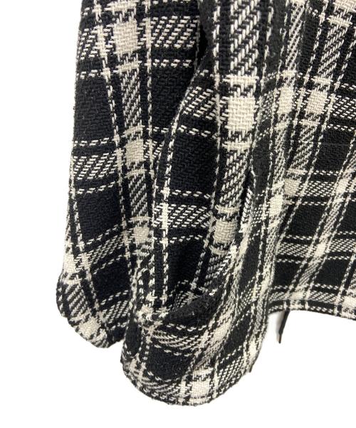 The Duffer of ST.George（ザ ダファーオブセントジョージ）The DUFFER of ST.GEORGE (ザ ダファーオブセントジョージ) PULLOVER HOODIE SHIRTS ホワイト×ブラック サイズ:XLの古着・服飾アイテム