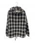 The DUFFER of ST.GEORGE（ザ ダファーオブセントジョージ）の古着「PULLOVER HOODIE SHIRTS」｜ホワイト×ブラック