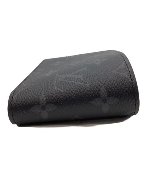 LOUIS VUITTON（ルイ ヴィトン）LOUIS VUITTON (ルイ ヴィトン) LOUIS VUITTON　モノグラム・エクリプス　モノグラム・エクリプス　2つ折り財布 ブラックの古着・服飾アイテム