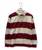 L.L.Beanエルエルビーン）の古着「ラガーシャツ」｜グレー×パープル