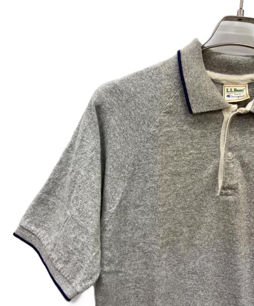L.L.Bean（エルエルビーン）L.L.Bean (エルエルビーン) Champion (チャンピオン) ポロシャツ グレー サイズ:Mの古着・服飾アイテム