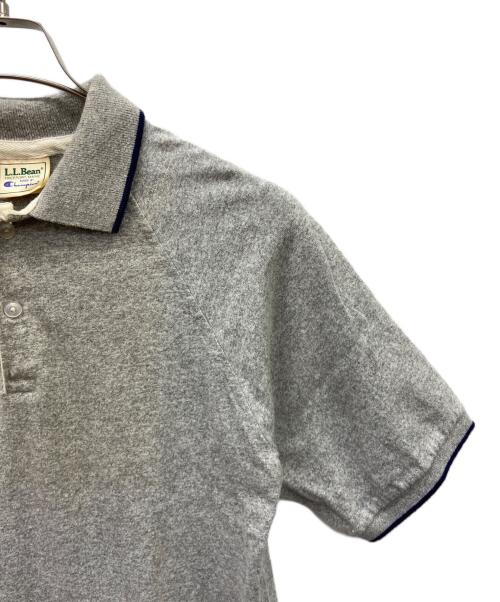 L.L.Bean（エルエルビーン）L.L.Bean (エルエルビーン) Champion (チャンピオン) ポロシャツ グレー サイズ:Mの古着・服飾アイテム