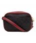 COACH (コーチ) COACH　シグネチャー　ショルダーバッグ ブラウン×レッド：11000円