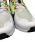 中古・古着 NIKE (ナイキ) NIKE　AIR MAX INFINITY 2AMD　スニーカー ホワイト×グリーン サイズ:27.5ｃｍ：6000円