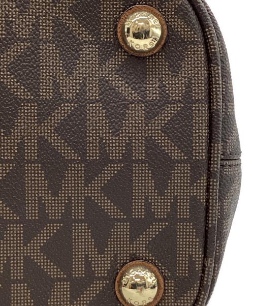 MICHAEL KORS（マイケル・コース）MICHAEL KORS (マイケル・コース) MICHAEL KORS　総柄トートバッグ ブラウンの古着・服飾アイテム