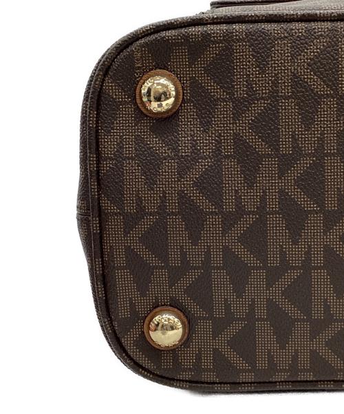 MICHAEL KORS（マイケル・コース）MICHAEL KORS (マイケル・コース) MICHAEL KORS　総柄トートバッグ ブラウンの古着・服飾アイテム