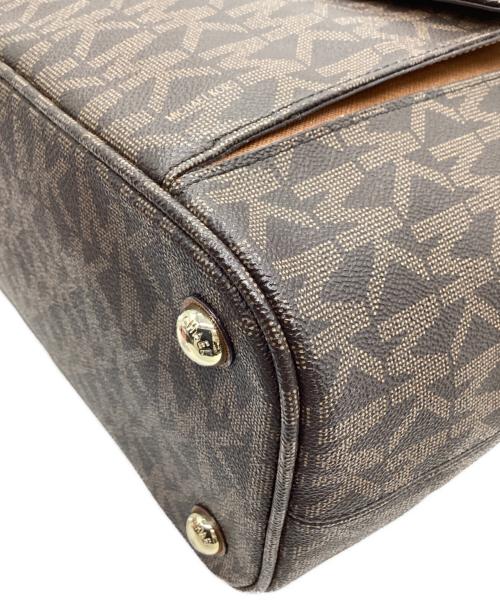 MICHAEL KORS（マイケル・コース）MICHAEL KORS (マイケル・コース) MICHAEL KORS　総柄トートバッグ ブラウンの古着・服飾アイテム