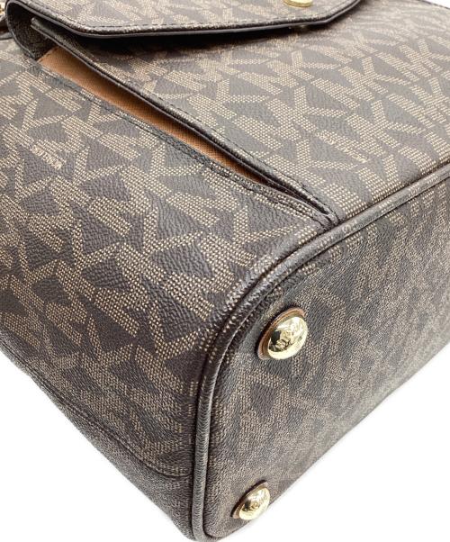 MICHAEL KORS（マイケル・コース）MICHAEL KORS (マイケル・コース) MICHAEL KORS　総柄トートバッグ ブラウンの古着・服飾アイテム
