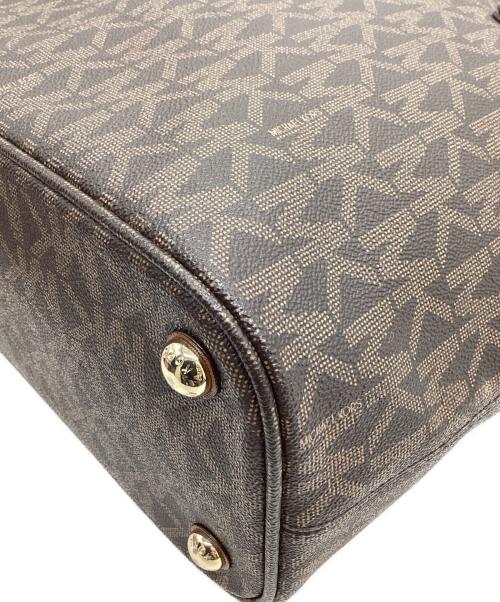 MICHAEL KORS（マイケル・コース）MICHAEL KORS (マイケル・コース) MICHAEL KORS　総柄トートバッグ ブラウンの古着・服飾アイテム