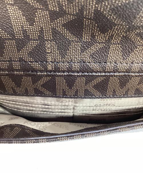 MICHAEL KORS（マイケル・コース）MICHAEL KORS (マイケル・コース) MICHAEL KORS　総柄トートバッグ ブラウンの古着・服飾アイテム