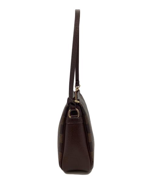 LOUIS VUITTON（ルイ ヴィトン）LOUIS VUITTON (ルイ ヴィトン) ハンドポーチ　トゥルース・メイクアップ ブラウンの古着・服飾アイテム