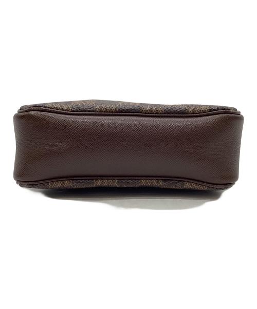 LOUIS VUITTON（ルイ ヴィトン）LOUIS VUITTON (ルイ ヴィトン) ハンドポーチ　トゥルース・メイクアップ ブラウンの古着・服飾アイテム