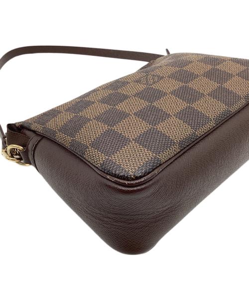 LOUIS VUITTON（ルイ ヴィトン）LOUIS VUITTON (ルイ ヴィトン) ハンドポーチ　トゥルース・メイクアップ ブラウンの古着・服飾アイテム