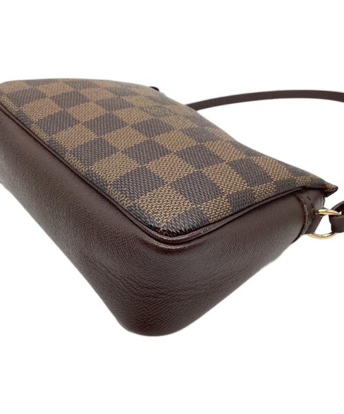 LOUIS VUITTON（ルイ ヴィトン）LOUIS VUITTON (ルイ ヴィトン) ハンドポーチ　トゥルース・メイクアップ ブラウンの古着・服飾アイテム