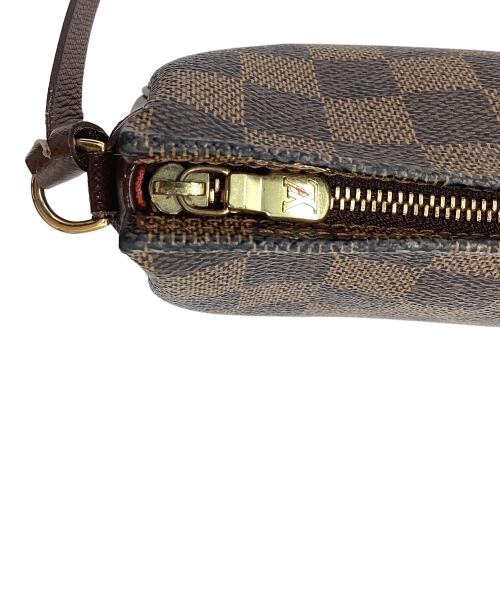LOUIS VUITTON（ルイ ヴィトン）LOUIS VUITTON (ルイ ヴィトン) ハンドポーチ　トゥルース・メイクアップ ブラウンの古着・服飾アイテム