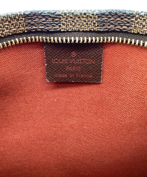 LOUIS VUITTON（ルイ ヴィトン）LOUIS VUITTON (ルイ ヴィトン) ハンドポーチ　トゥルース・メイクアップ ブラウンの古着・服飾アイテム