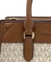 中古・古着 MICHAEL KORS (マイケル・コース) MICHAEL KORS　2WAYショルダーバッグ ブラウン×ホワイト：6000円