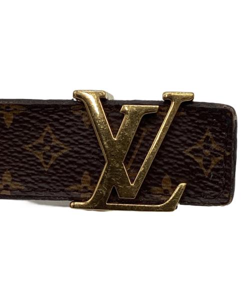 LOUIS VUITTON（ルイ ヴィトン）LOUIS VUITTON (ルイ ヴィトン) LOUIS VUITTON　サンチュール・イニシャルベルト ブラウンの古着・服飾アイテム