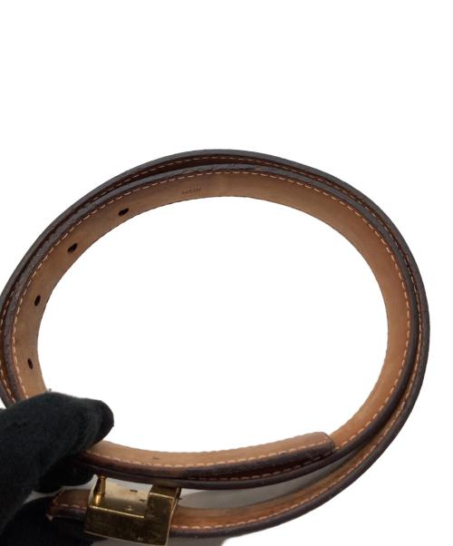 LOUIS VUITTON（ルイ ヴィトン）LOUIS VUITTON (ルイ ヴィトン) LOUIS VUITTON　サンチュール・イニシャルベルト ブラウンの古着・服飾アイテム