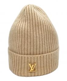 LOUIS VUITTON（ルイ ヴィトン）の古着「LOUIS VUITTON　ビーニー・LV スパーク　ニット帽」｜ベージュ