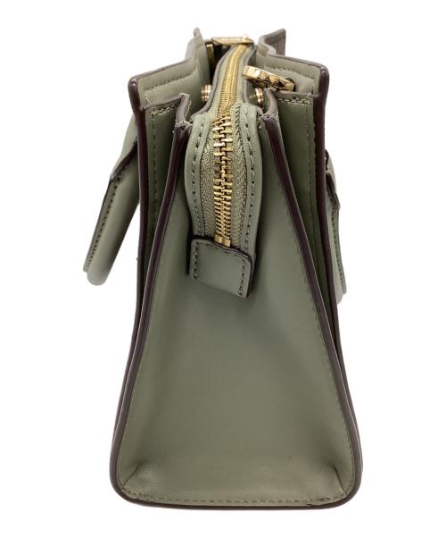 MICHAEL KORS（マイケル・コース）MICHAEL KORS (マイケル・コース) MICHAEL KORS　2WAYバッグ ブラウン×グリーンの古着・服飾アイテム