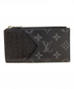 LOUIS VUITTONルイ ヴィトン）の古着「LOUIS VUITTON　モノグラム・エクリプス　カードケース」｜ブラック