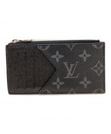 LOUIS VUITTON（ルイ ヴィトン）の古着「LOUIS VUITTON　モノグラム・エクリプス　カードケース」｜ブラック