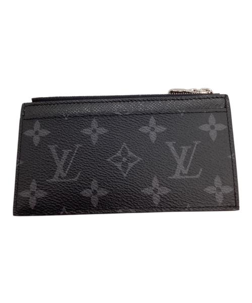 LOUIS VUITTON（ルイ ヴィトン）LOUIS VUITTON (ルイ ヴィトン) LOUIS VUITTON　モノグラム・エクリプス　カードケース ブラックの古着・服飾アイテム