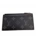 LOUIS VUITTON (ルイ ヴィトン) LOUIS VUITTON　モノグラム・エクリプス　カードケース ブラック：45000円