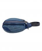 Christian Diorクリスチャン ディオール）の古着「Christian Dior　SCARAB　ウエストバッグ」｜スカイブルー
