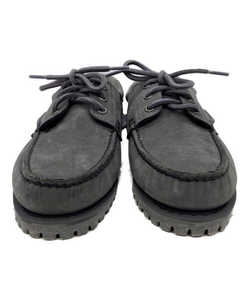 Timberland（ティンバーランド）Timberland (ティンバーランド) Timberland　3 eye Classic　スリーアイ クラシック ラグ レザー モカシンシューズ グレー サイズ:25ｃｍの古着・服飾アイテム