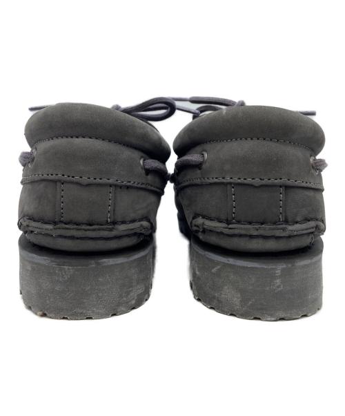 Timberland（ティンバーランド）Timberland (ティンバーランド) Timberland　3 eye Classic　スリーアイ クラシック ラグ レザー モカシンシューズ グレー サイズ:25ｃｍの古着・服飾アイテム