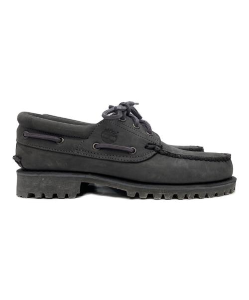 Timberland（ティンバーランド）Timberland (ティンバーランド) Timberland　3 eye Classic　スリーアイ クラシック ラグ レザー モカシンシューズ グレー サイズ:25ｃｍの古着・服飾アイテム