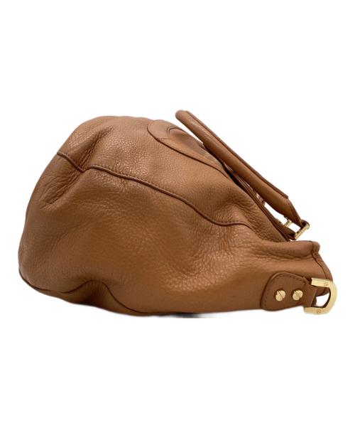 TORY BURCH（トリーバーチ）TORY BURCH (トリーバーチ) TORY BURCH　アマンダ　レザーハンドバッグ ブラウンの古着・服飾アイテム