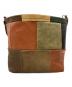 HENRY CUIR (アンリークイール) HENRY CUIR　ショルダーバッグ ブラウン×オリーブ：25000円