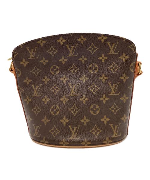 LOUIS VUITTON（ルイ ヴィトン）LOUIS VUITTON (ルイ ヴィトン) LOUIS VUITTON　モノグラム　ドルーオ　ショルダーポーチ ブラウンの古着・服飾アイテム