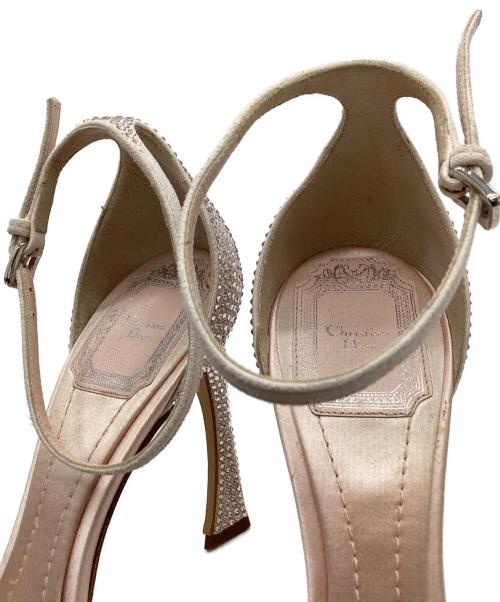 Christian Dior（クリスチャン ディオール）Christian Dior (クリスチャン ディオール) Christian Dior　バックストラップパンプス ピンク サイズ:23.5㎝の古着・服飾アイテム