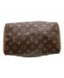中古・古着 LOUIS VUITTON (ルイ ヴィトン) LOUIS VUITTON　モノグラム　スピーディ25　ハンドバッグ ブラウン：100000円