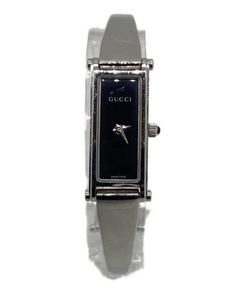 GUCCI（グッチ）GUCCI (グッチ) GUCCI　腕時計 ブラックの古着・服飾アイテム