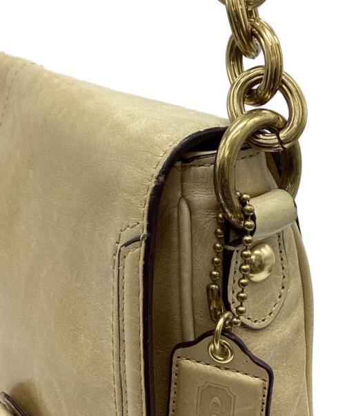 COACH（コーチ）COACH (コーチ) COACH　ショルダーバッグ ベージュの古着・服飾アイテム