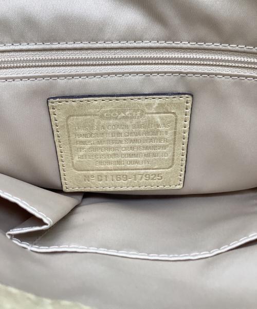 COACH（コーチ）COACH (コーチ) COACH　ショルダーバッグ ベージュの古着・服飾アイテム