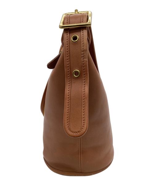 OLD COACH（オールドコーチ）OLD COACH (オールドコーチ) OLD COACH　ハーフムーンショルダーバッグ ブラウンの古着・服飾アイテム