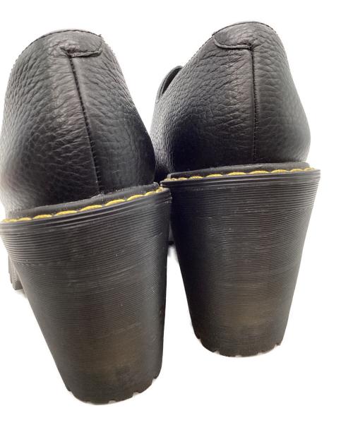 Dr.Martens（ドクターマーチン）Dr.Martens (ドクターマーチン) Dr.Martens　SALOMEⅡ ３ホールヒールシューズ　レザーシューズ ブラック サイズ:24cmの古着・服飾アイテム
