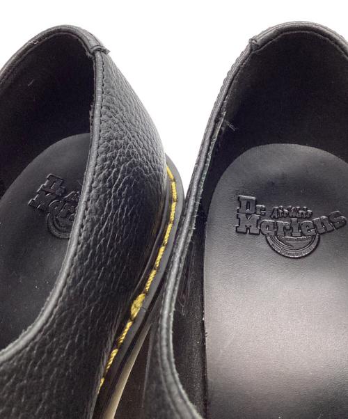 Dr.Martens（ドクターマーチン）Dr.Martens (ドクターマーチン) Dr.Martens　SALOMEⅡ ３ホールヒールシューズ　レザーシューズ ブラック サイズ:24cmの古着・服飾アイテム