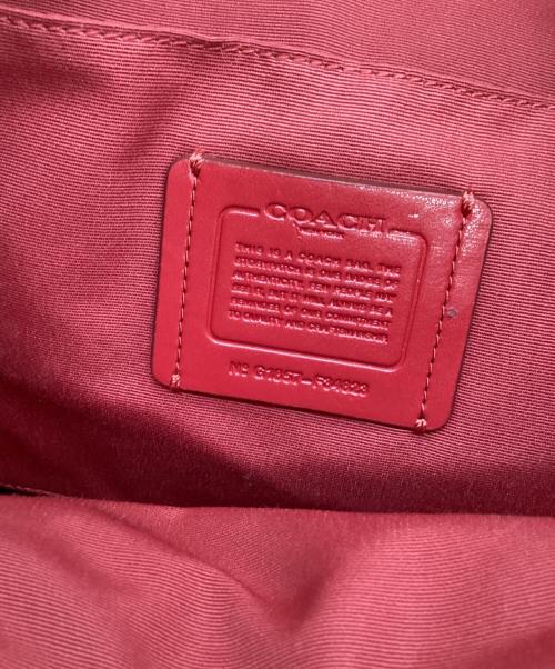 COACH（コーチ）COACH (コーチ) COACH　ショルダーバッグ レッドの古着・服飾アイテム