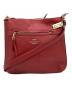 COACH（コーチ）の古着「COACH　ショルダーバッグ」｜レッド