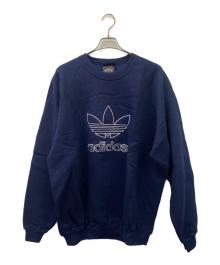adidas（アディダス）の古着「adidas　USA製　80'sロゴスウェット」｜ネイビー
