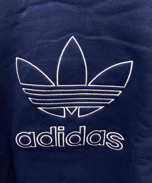 adidas（アディダス）adidas (アディダス) adidas　USA製　80'sロゴスウェット ネイビー サイズ:Lの古着・服飾アイテム