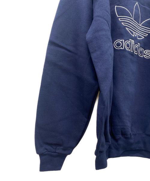 adidas（アディダス）adidas (アディダス) adidas　USA製　80'sロゴスウェット ネイビー サイズ:Lの古着・服飾アイテム