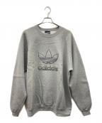 adidasアディダス）の古着「80’sロゴスウェット」｜グレー